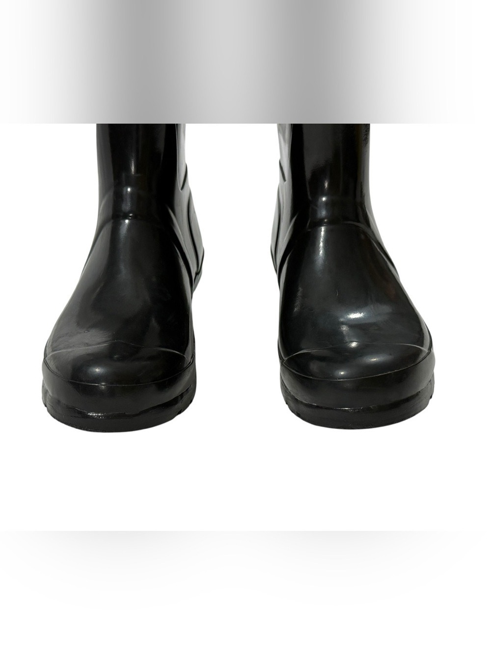 Hunter Original Tall Gloss Black Rain Boots Womens US 7/UK5 - Picture 6 of 15